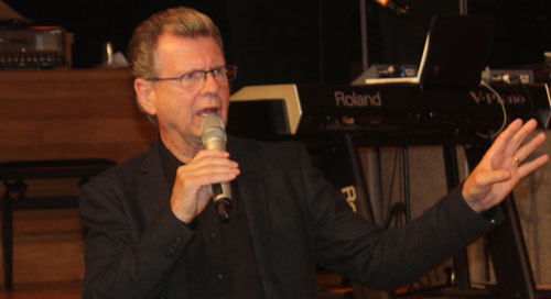 Lennart Åsberg talar på ledardag för NNVK